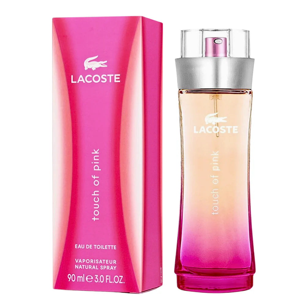 LACOSTE TOUCH OF THE PINK POUR FEMME EDT 90ML ( Dama )