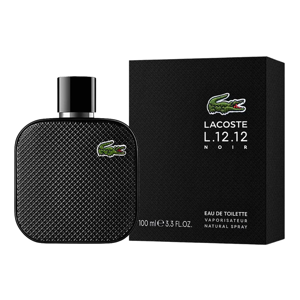 LACOSTE EAU DE LACOSTE L.12.12 NOIR EDT 100ML ( Caballero )
