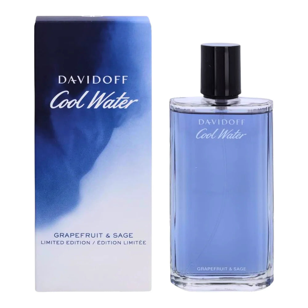 DAVIDOFF COOL WATER GRAPEFRUIT & SAGE EDT 125ML