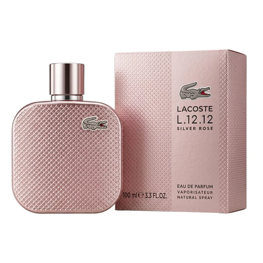 LACOSTE L.12.12 SILVER ROSE EDP 100ML ( Dama )