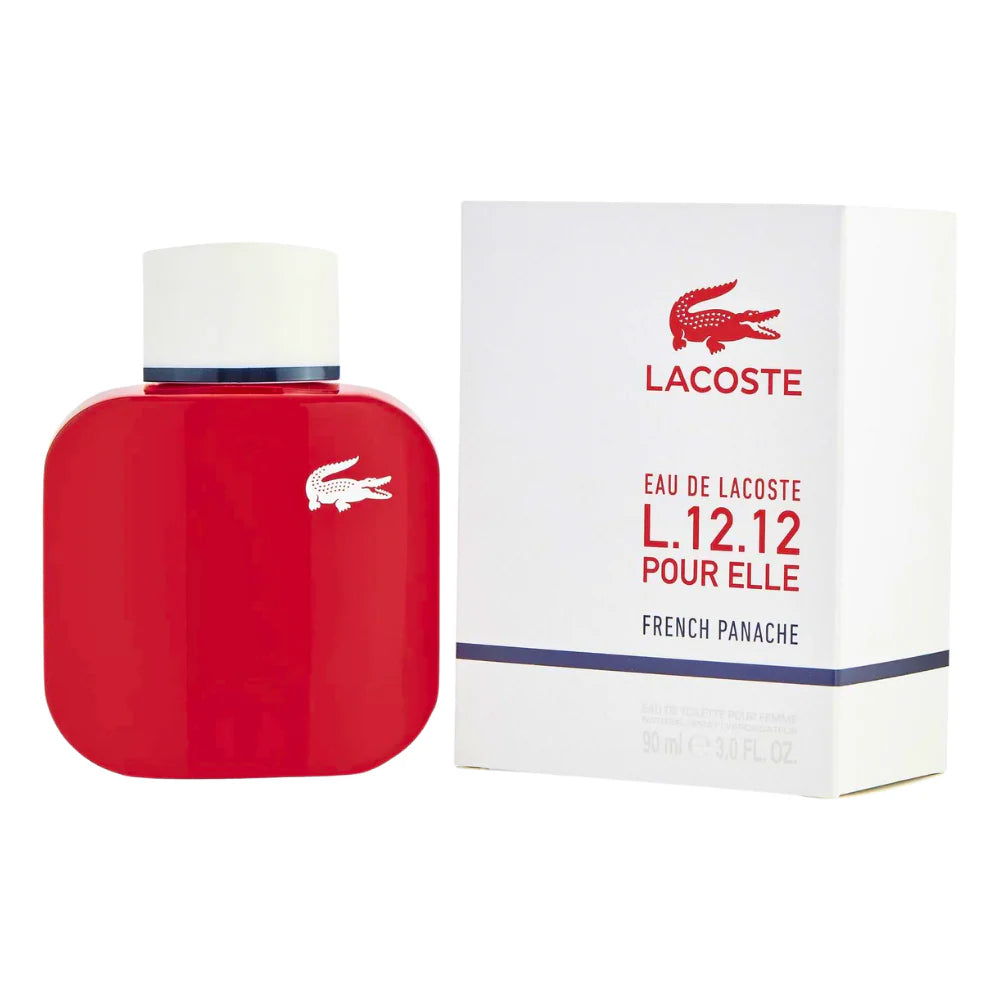 LACOSTE EAU DE LACOSTE L.12.12 POUR ELLE FRENCH PANACHE EDT 90ML ( Dama )