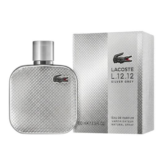 LACOSTE L.12.12 SILVER GREY EDP 100ML ( Caballero )