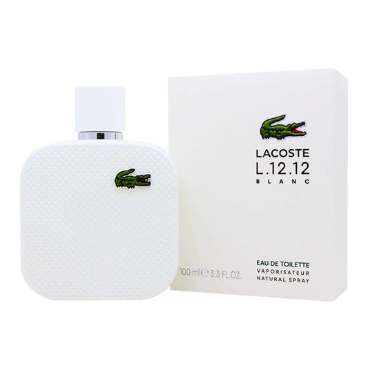 LACOSTE EAU DE LACOSTE L.12.12 BLANC WHITE EDT 100ML ( Caballero )