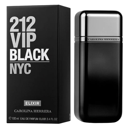 CAROLINA HERRERA 212 VIP BLACK ELIXIR EDP 100ML ( Caballero )