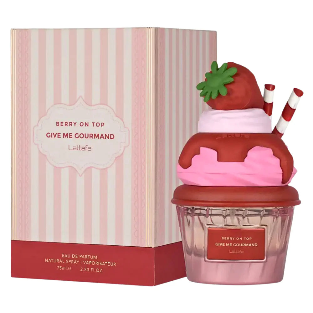 LATTAFA GIVE ME GOURMAND BERRY ON TOP EDP 75ML