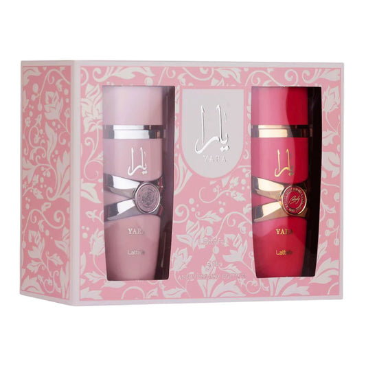 SET LATTAFA YARA 5TH ANNIVERSARY EDITION EDP 100MLX2