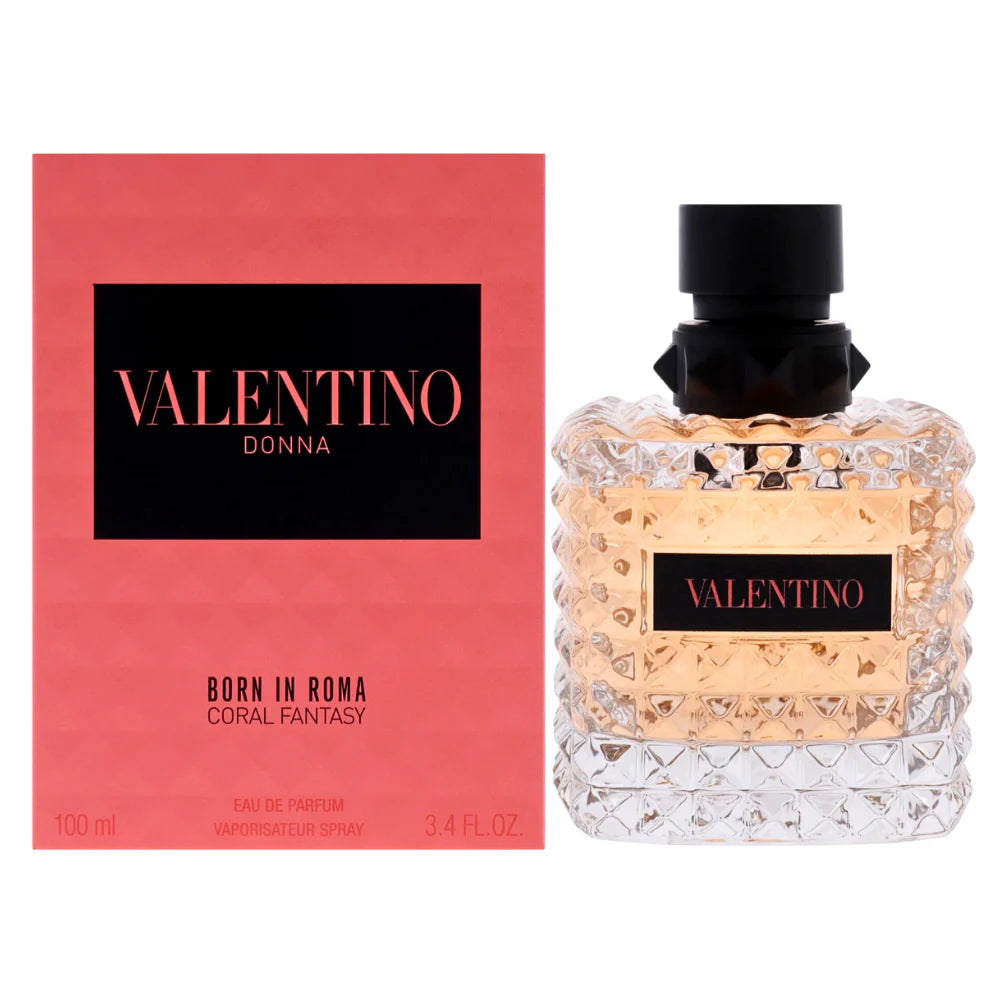 VALENTINO DONNA BORN IN ROMA CORAL FANTASY FOR WOMEN EDP 100ML ( Dama )