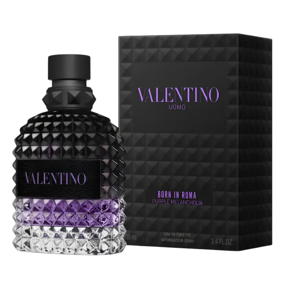 VALENTINO UOMO BORN IN ROMA PURPLE MELANCHOLIA EDT 100ML ( Caballero )