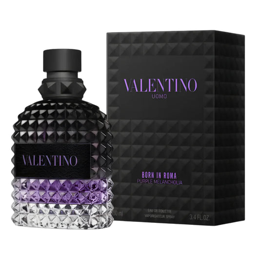 VALENTINO UOMO BORN IN ROMA PURPLE MELANCHOLIA EDT 100ML ( Caballero )